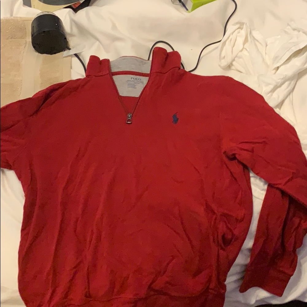 Ralph Lauren 3/4 zip pull over